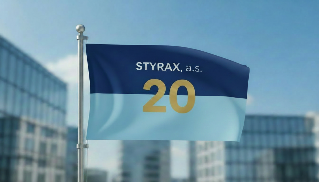 Společnosti STYRAX, a.s. je 20 let